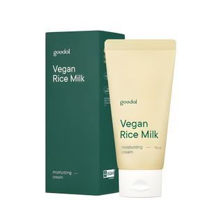 Crema hidratante Goodal con leche de arroz vegana