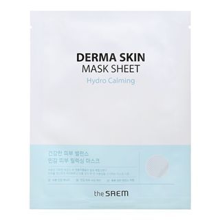 Máscara facial The Saem Derma - 4 tipos hidro calmante