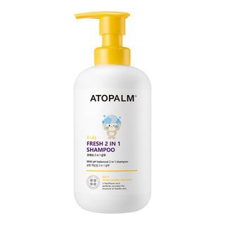 Champú fresco infantil ATOPALM 2 en 1, 460 ml