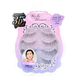 Pinceles de ojos 3D híbridos Miche Bloomin' - Puro Rico 01