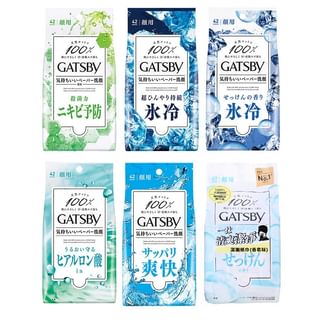 Jabón facial tipo hielo Mandom Gatsby - 42 hojas