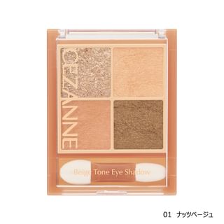 Sombra de ojos tono beige Cézanne - 01 Nuez Beige