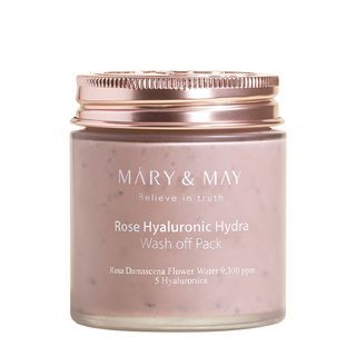 Mascarilla de lavado Mary&May con ácido hialurónico de rosa