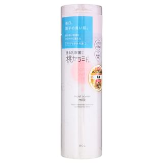 Leche de barrera hidratante con melocotón Momo Puri BCL, 150 ml