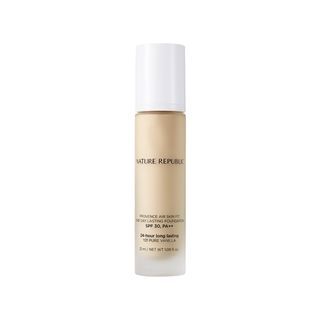 Fundación Nature Republic Provence Air Skin Fit de larga duración para un día - #Y21 Pure Vainilla