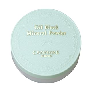Polvo mineral Canmake Oil Block C01 Menta Suave