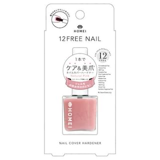 Fortalecedor de uñas Homei 12-Free, rosa natural