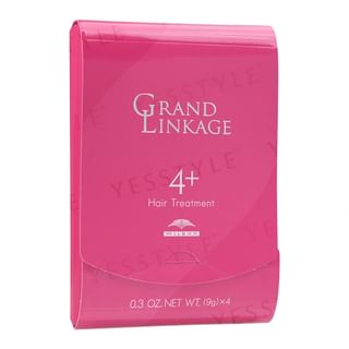 Traitement capillaire Milbon Grand Linkage pour cheveux normaux, set de 4 pièces