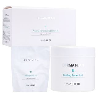 The Saem Derma Plan Peeling Toner Pad Set (2 Pcs)