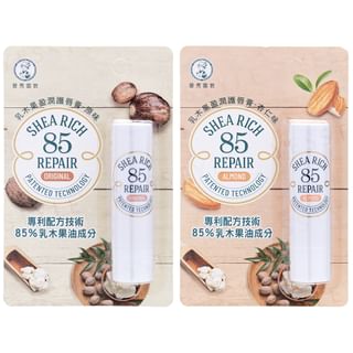 Bálsamo labial reparador Rohto Mentholatum Riche Shea 85
