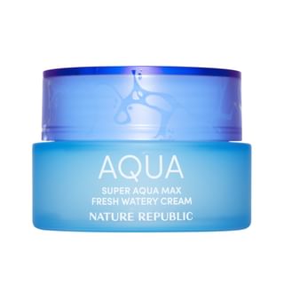 Crema Hidratante Agua Máxima Super Fresca Nature Republic 80ml