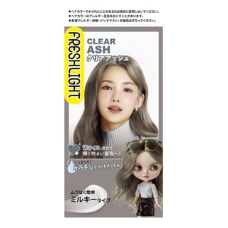 Schwarzkopf Japan Fresh Light Milky Hair Color Clear Ash