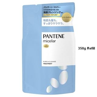 Tratamiento micelar puro y limpiador de Pantene Japón 350 g Recarga