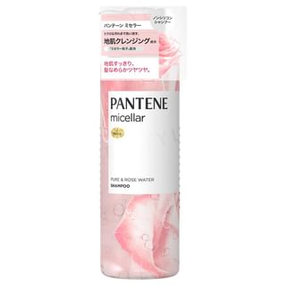 Champú Pantene Japón Micelar con Agua de Rosa, 500 ml