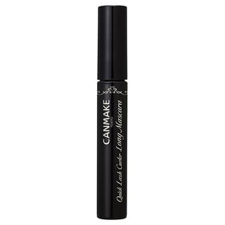 Máscara larga con curvador de pestañas Canmake - Negro (01)