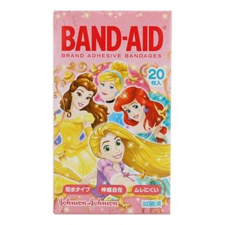 Pansements adhésifs Johnson & Johnson Disney Princess, paquet de 20