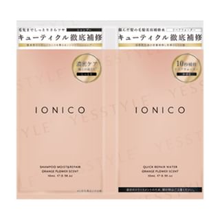 Kit de prueba de champú y acondicionador IONICO - Flor de Naranja