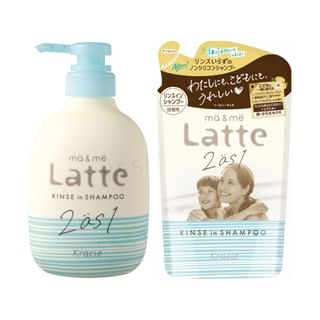 Recarga de champú Kracie Rinse Latte 360 ml