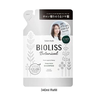 Kose Botanical Deep Moist Shampoo 340ml Refill