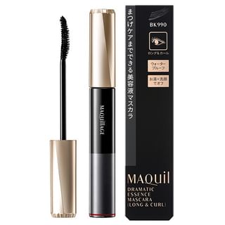 Maquillaje Shiseido Esencia Dramática Máscara Larga y Curva (Negro BK990)
