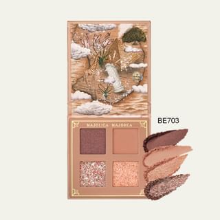 Paleta de sombra de ojos Shiseido Majolica Majorca Shadow Flash BE703 Lightning Switch Beige