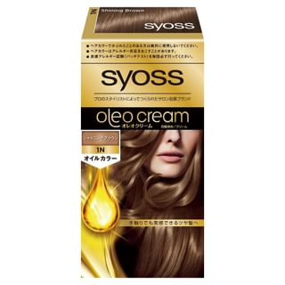 Syoss Oleo Cream Hair Color 1N Shining Brown