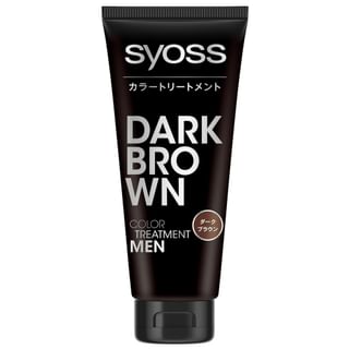 Tratamiento de color de cabello Syoss para hombres, marrón oscuro, 180g
