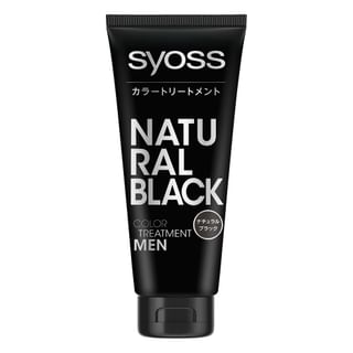 Tratamiento de coloración capilar Syoss para hombres, Negro Natural, 180g