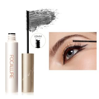 Máscara de pestañas impermeable FOCALLURE con cepillo micro de 3 mm