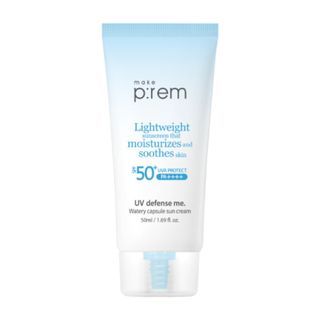 Crème solaire en capsules aquatiques make p:rem UV Defense 50ml