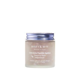Masque de nuit Mary&May au calendula et aux peptides