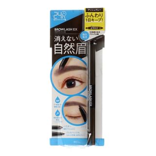 BCL Browlash EX W Gel y Polvo para Cejas, Gris Plata (1 ud)