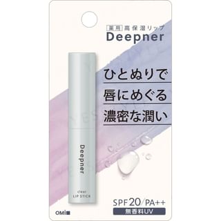 Bálsamo de labios transparente reparador OMI Menturm Deepner Clear