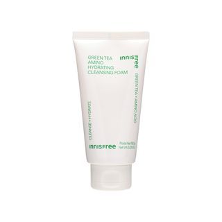 Mousse nettoyante hydratante à l'extrait de thé vert Innisfree