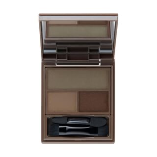 Poudre pour sourcils multi-teintes WHOMEE Marron Khaki