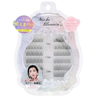 Extensiones de pestañas Miche Bloomin' - 46 extensiones de pestañas falsas tipo cola de pez