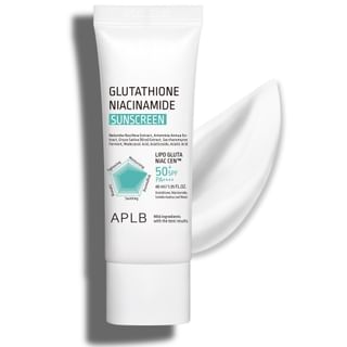 Crème solaire APLB à la glutathion et niacynamide - Protection solaire SPF 50+ PA++++