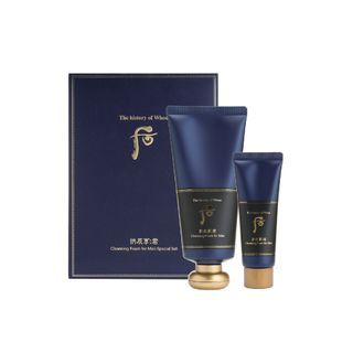 Ensemble nettoyant mousse Gongjinhyang pour hommes de THE WHOO (180ml + 40ml)