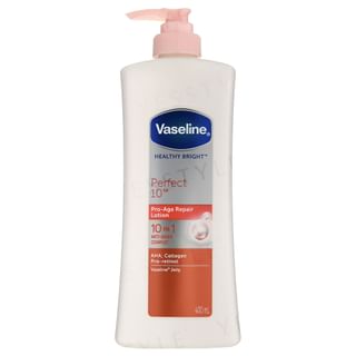 Lotion de réparation Pro-Âge Vaseline Éclatant et Parfait 10, 400 ml