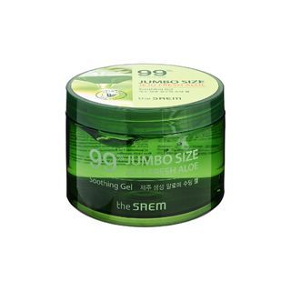 Gel calmante de aloe vera fresco de Jeju The Saem 99% - Tamaño jumbo 500 ml