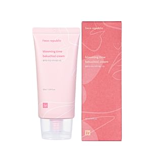 Crema Face Republic Blooming Time con extracto de semilla de Lupinus albus y bakuchiol