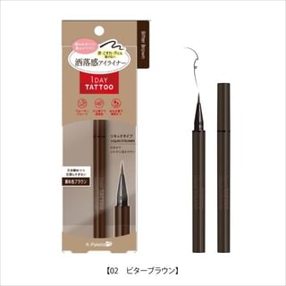 K-Palette 1 Day Tattoo Liquid Eyeliner 02 Bitter Brown