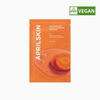Masque tissu apaisant APRILSKIN avec Carrotene IPMP™