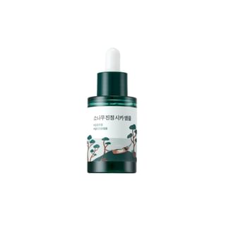 Ampoule apaisante au pin Cica de Round Lab - Sérum apaisant à l'extrait de pin