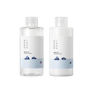 Ensemble tonique et lotion Dokdo 1025 de ROUND LAB