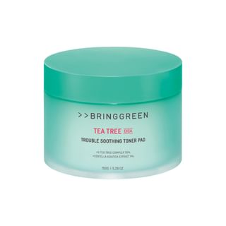 BRING GREEN Tea Tree Cica Soothing Toner Pads