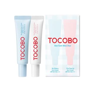 Dual de cuidado solar TOCOBO mini - Crema solar química ligera con SPF 50+ PA++++
