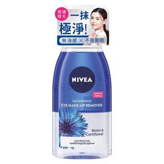 Eliminador de maquillaje para ojos resistente al agua de doble efecto Nivea 125ml