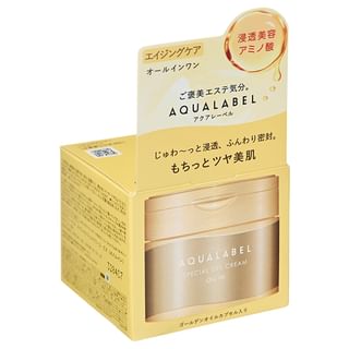 Crema gel especial Shiseido Aqualabel EX Aceite-en, 90g