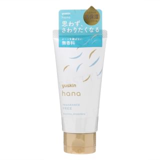 Crema de manos hidratante profunda sin perfume Yuskin Hana, 50g